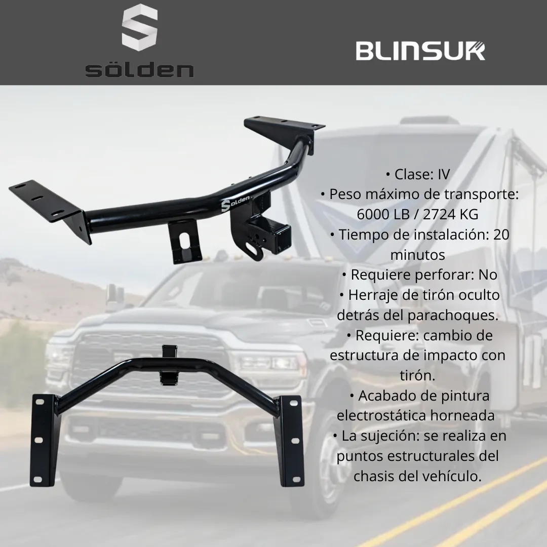 Tiron De Arrastre Jalon Gowest Honda Pilot 2016-2019 - Image 3