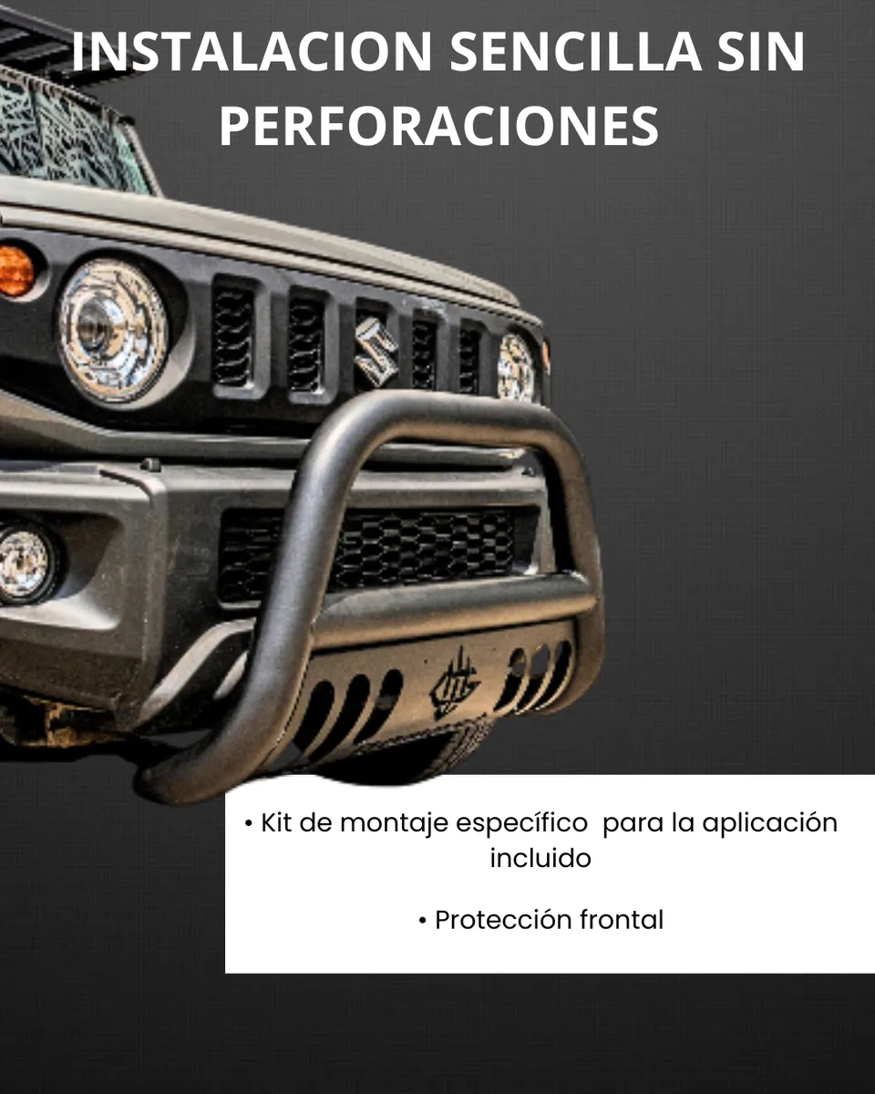 Burrera Protector Bar Negra Jeep Liberty 2002 - 2004 - Image 3