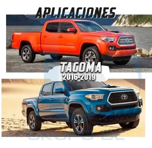 Bumper Bronco Sport Toyota Tacoma 2016-2019 De Calidad