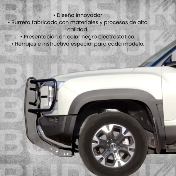 Burrera Defensa Delantera Super Bronco Para Byd Shark 2024