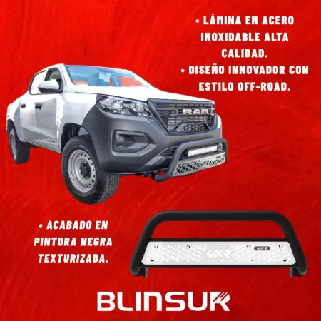 Burrera Alfa Bronx 4xr Negra Para Ram 1200 2024 - 2025 - Image 3