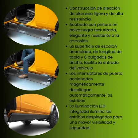 Estribos Electricos Voltstep Ngo Text Toyota Tundra 22-23 - Image 3