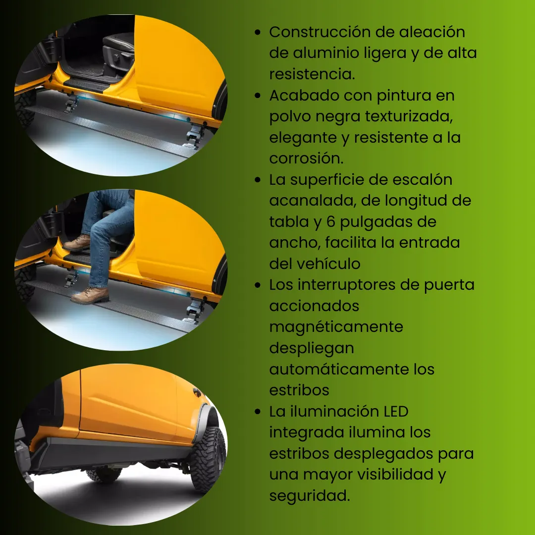 Estribos Electricos Voltstep Ngo Text Toyota Tundra 22-23 - Image 3