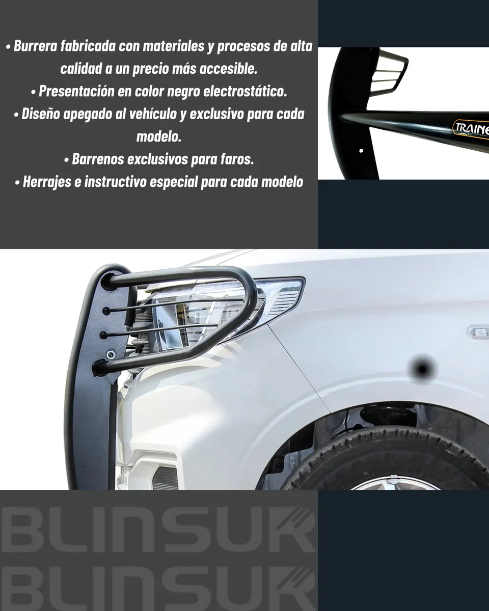 Burrera Defensa Delantera Chevrolet Tornado Van 2022 - 2024 - Image 3