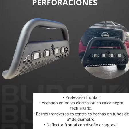 Burrera Ultra Bar 4 Faros Mitsubishi L200 2016 - 2019 - Image 3