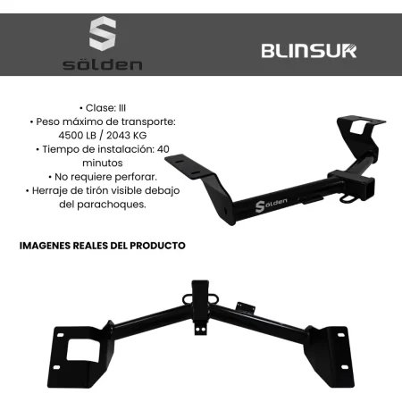 Tiron Jalon De Arrastre Para Honda Cr-v 2012 Al 2016 - Image 3