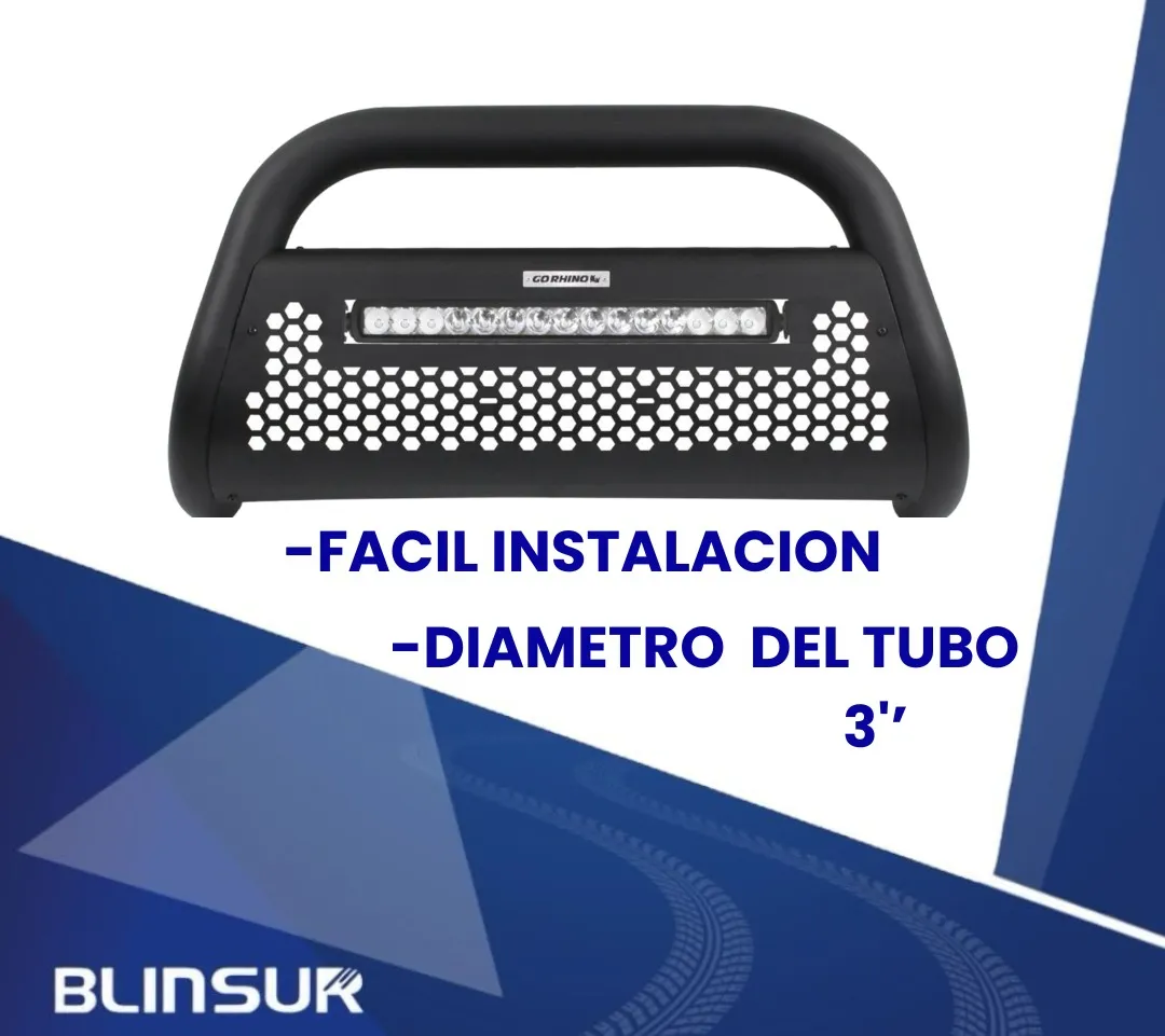 Tumbaburros Rc2 Lr20 C/luz Go Rhino Para Np300 2016-2024 - Image 3