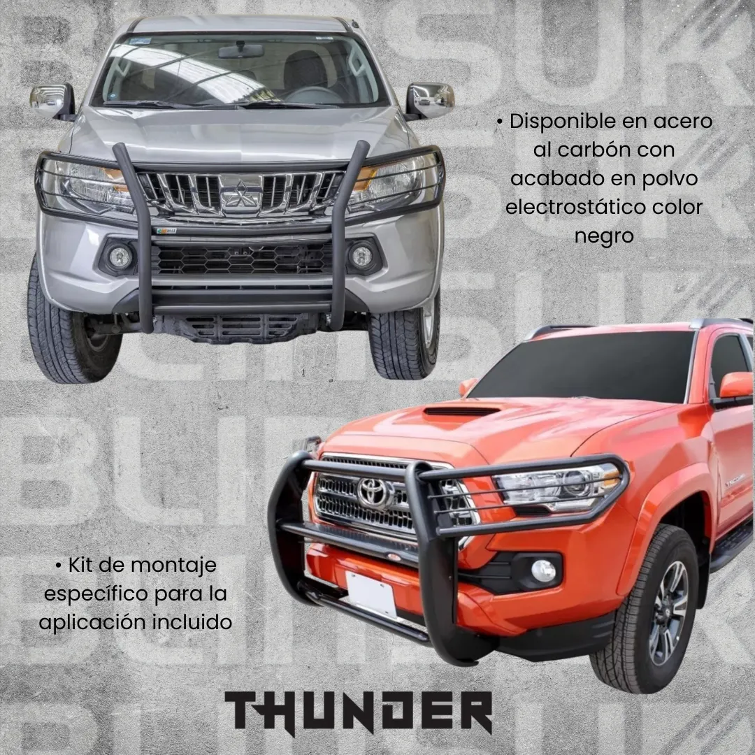 Burrera Euroguard Toyota Hilux 2009 - 2024 Thunder - Image 3