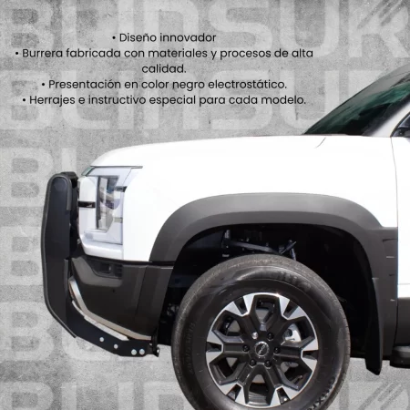 Centro De Burrera Defensa Bronco Para Byd Shark 2024 - Image 3