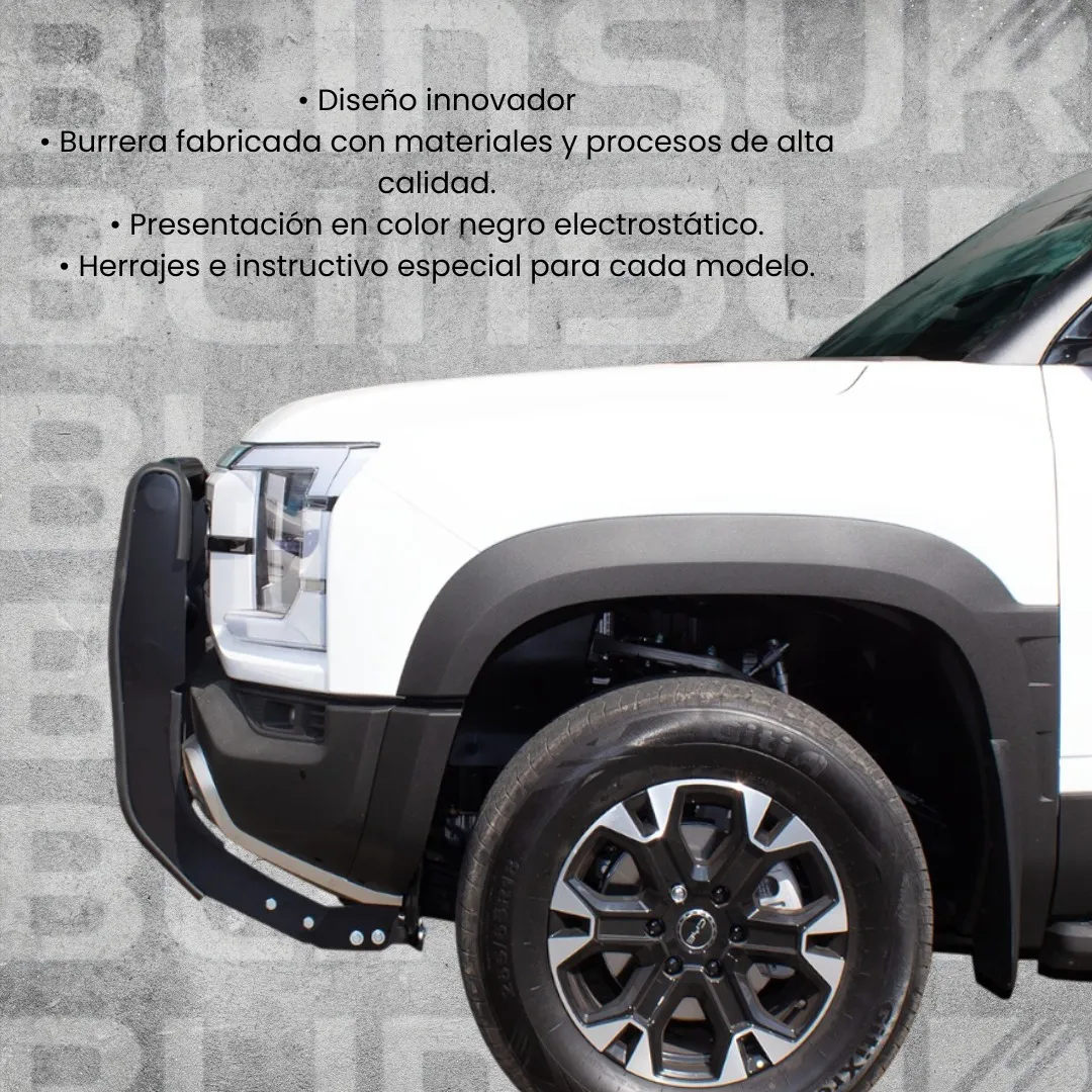 Centro De Burrera Defensa Bronco Para Byd Shark 2024 - Image 3