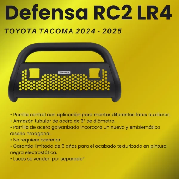 Burrera Defensa Rc2 Lr2 Para Tacoma 2024 Al 2025 Realtruck