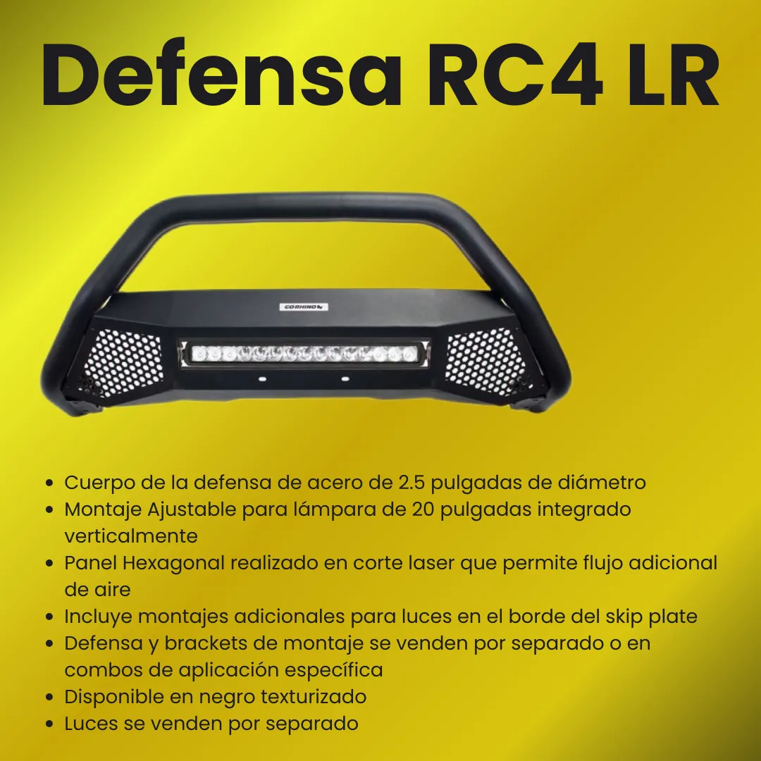 Defensa Rc4 Lr Con Luz P/ Hilux 2016 - 2024 - Image 3