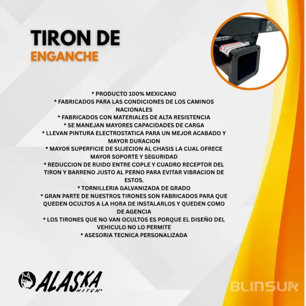 Tirón De Arrastre Jalon Jeep Cherokee 2014 - 2020 Negro