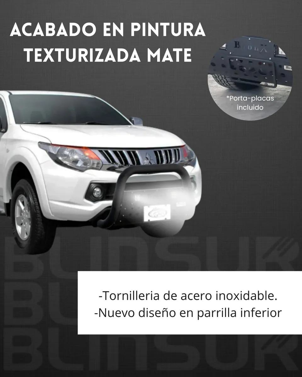 Kit Burrera Black Changan Hunter 2024 + 2 Led - Image 3