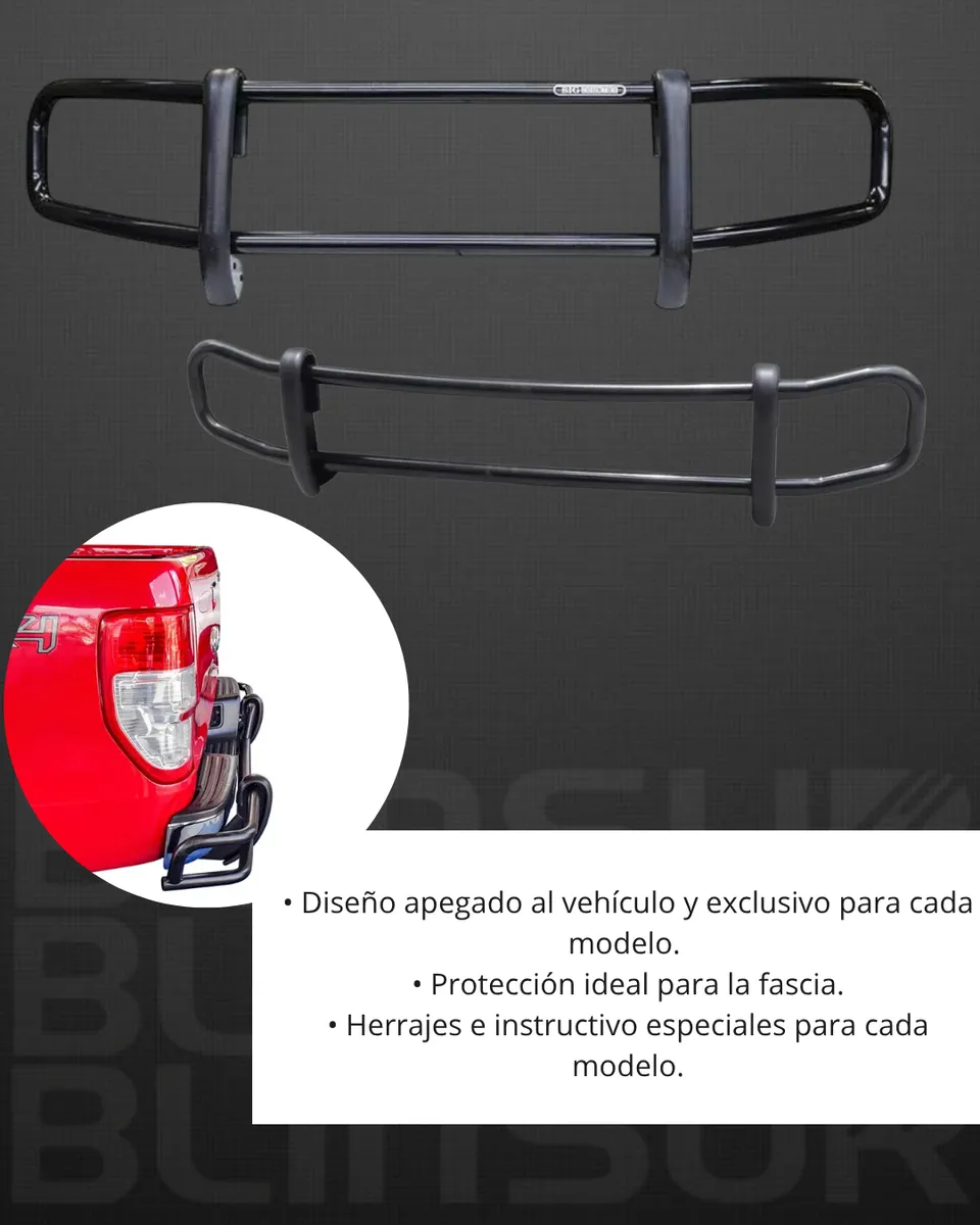 Burrera Bumper Trasero P/ Nissan Np300 Frontier 2016 - 2020 - Image 3