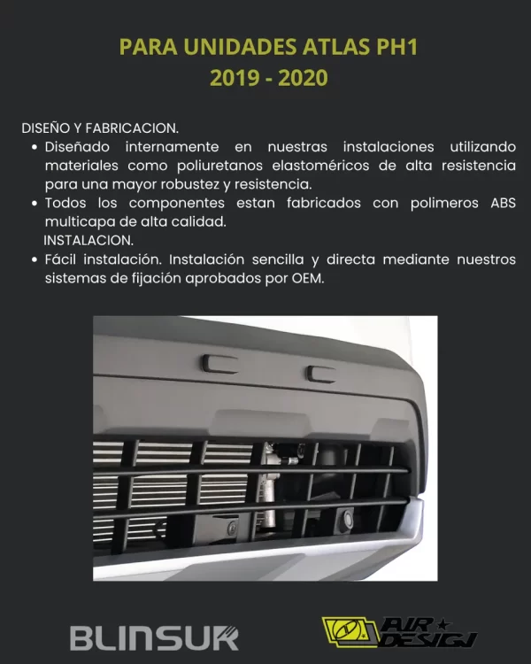 Bumper Guard Delantero Atlas Ph1 /teramont 2019 2020
