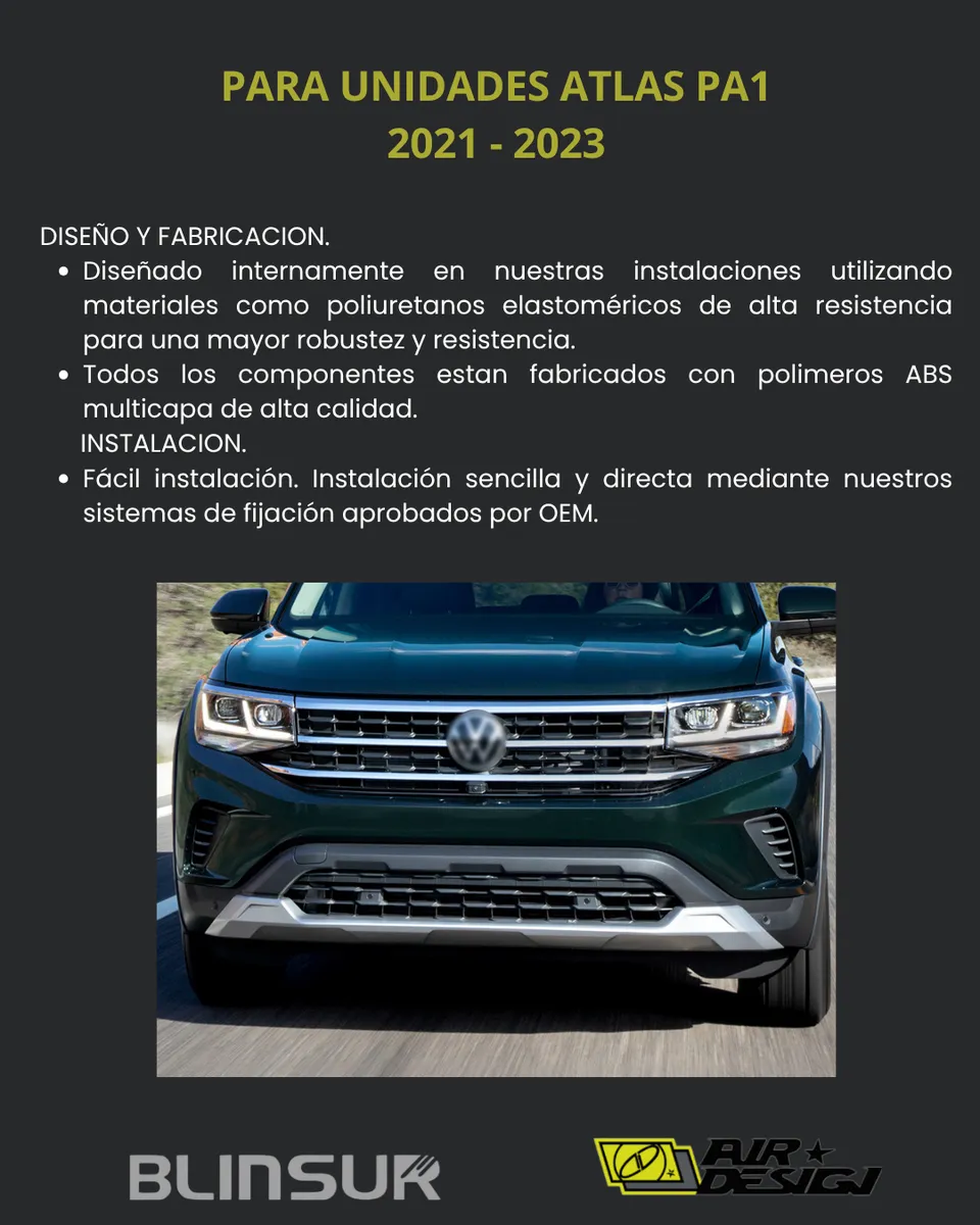 Bumper Guard Delantero Atlas Pa1 2021 2023 - Image 3