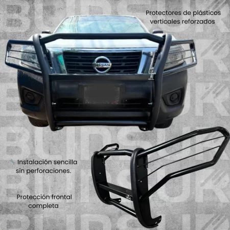 Burrera Defensa Cubrefaros Nissan Np300 Frontier 2016 - 2025 - Image 3