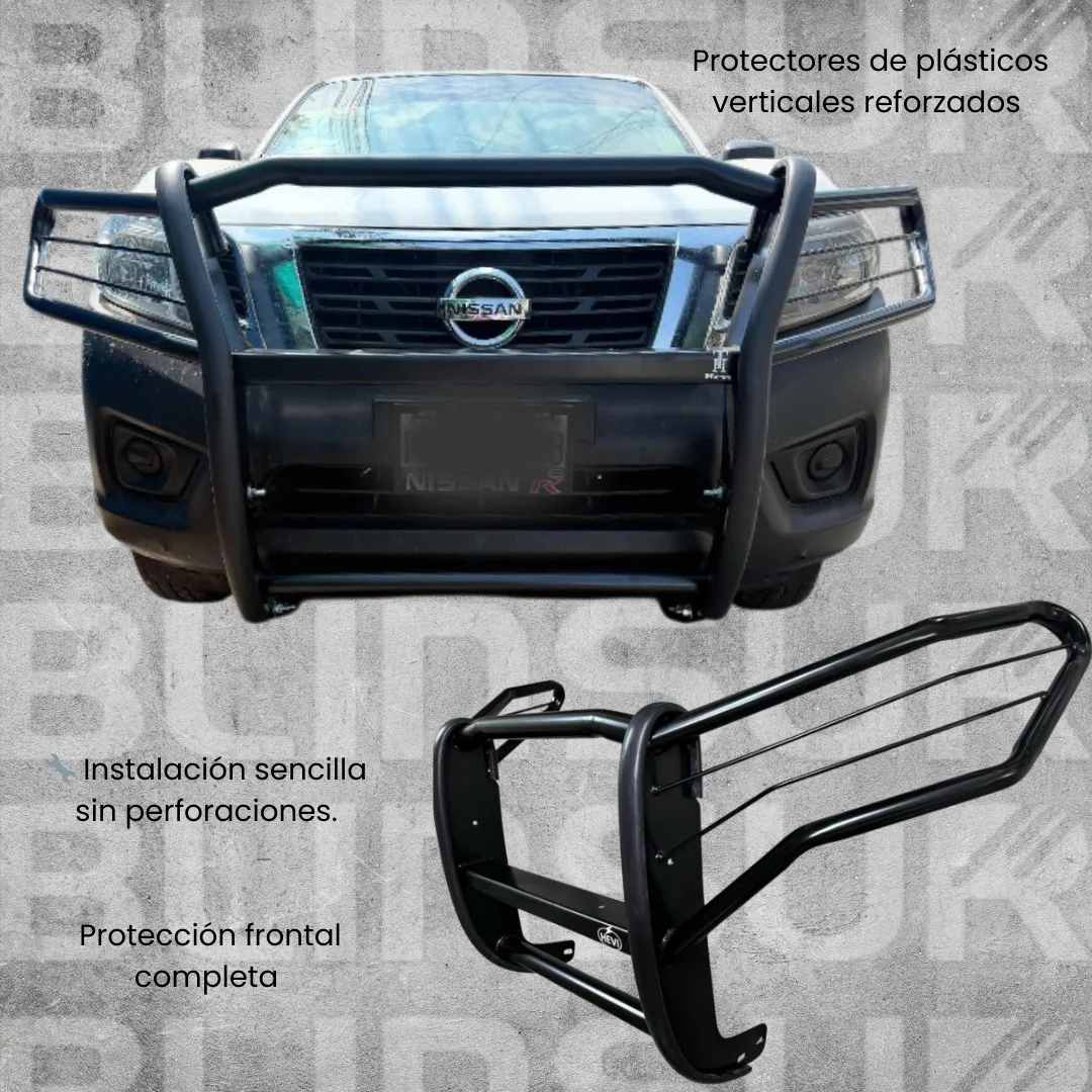 Burrera Defensa Cubrefaros Nissan Np300 Frontier 2016 - 2025 - Image 3