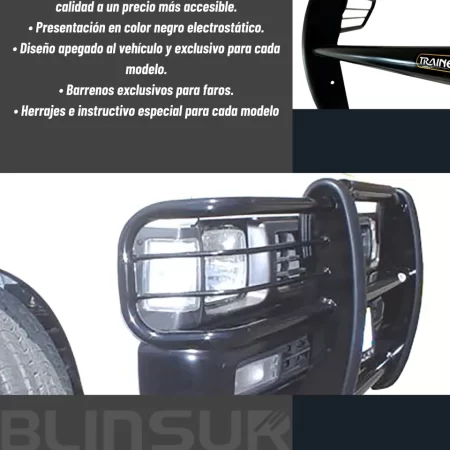 Burrera Defensa Delantera Nissan Pick Up D-21  1994 - 2008 - Image 3