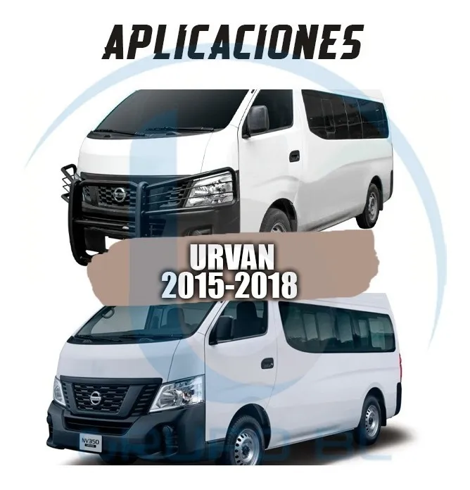 Burrera Super Bronco Nissan Urvan 2015-2016-2017-2018 Negro - Image 3