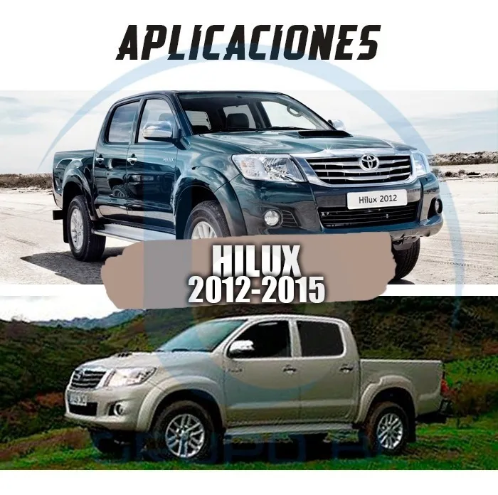 Burrera Super Bronco Toyota Hilux 2012-2015 Negro De Calidad - Image 3