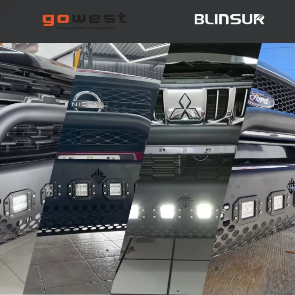 Burrera Tumbaburros Ultra Bar 4 Faros Ford Ranger 2013-2022