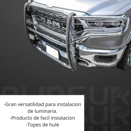 Burrera Super Bronco Cromada P/ Ford Lobo F-150 2018 - 2020 - Image 3