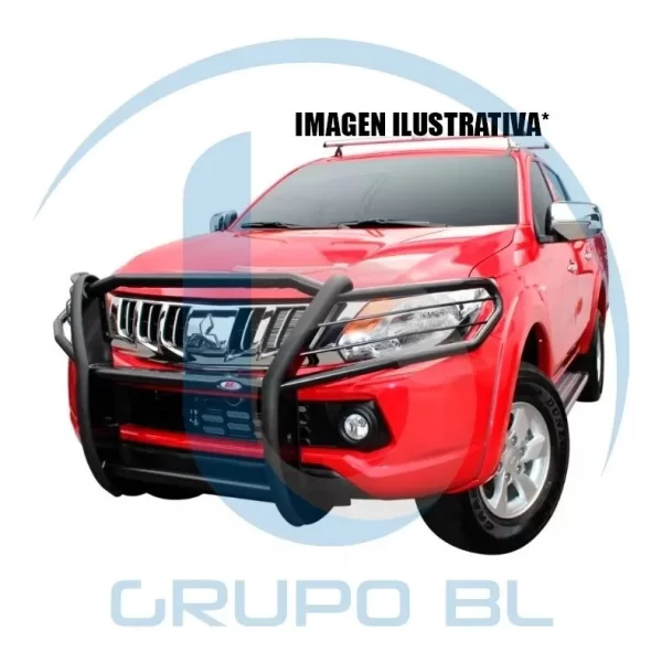 Burrera Super Bronco Mitsubishi L-200 2016-2019 Negro