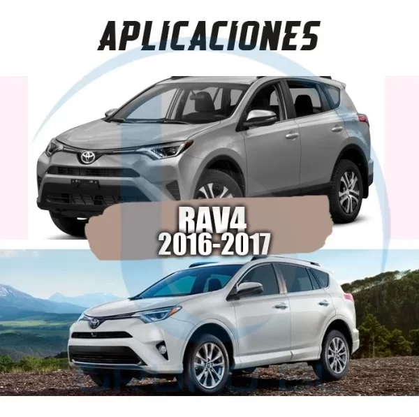 Burrera Super Bronco Toyota Rav-4 2016-2017 Negro