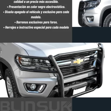 Burrera Defensa Cubrefaros Chevrolet Colorado 2016 - 2020 - Image 3
