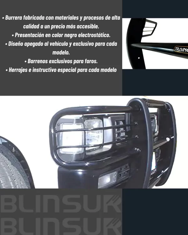 Burrera Defensa Delantera Nissan Pick Up D-21  1994 - 2008