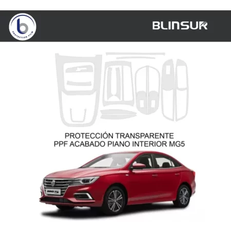 Kit Completo Sticker Puertas Y Panel Central Mg5 2021 2022 - Image 3