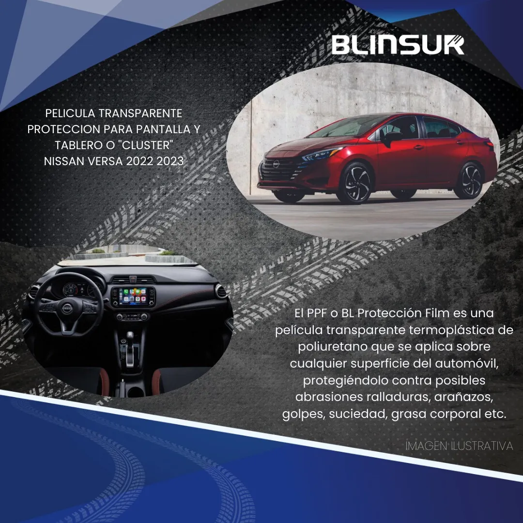 Protector Mica Pantalla Y Tacometro Para Nissan Versa 2023 - Image 3