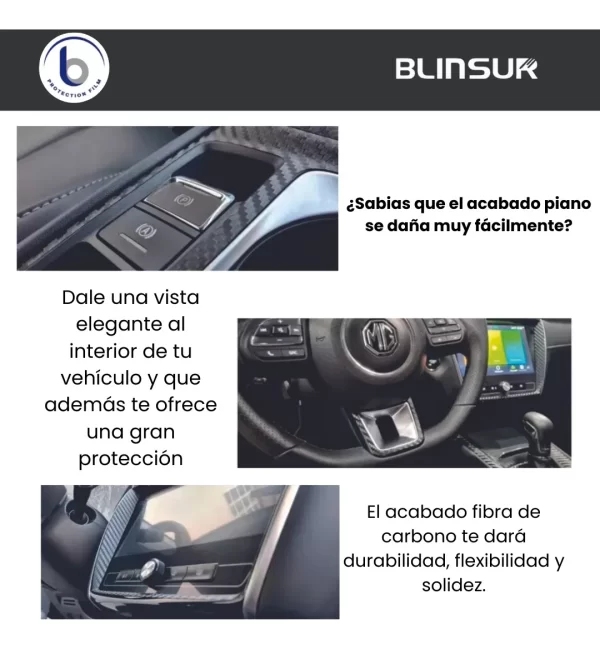 Sticker Puertas Y Panel Central Mg5 2021 2022