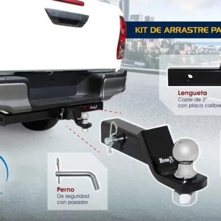 Kit Universal De Arrastre Lengueta, Cople, Bola, Perno Bronx - Image 3
