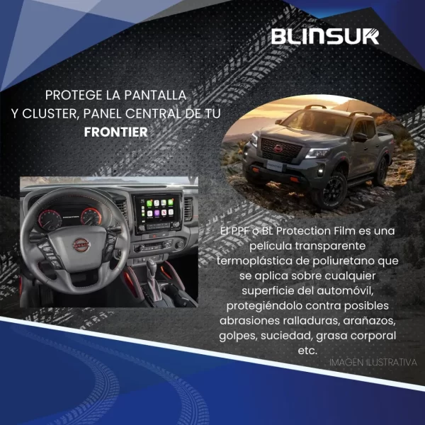Kit Completo Sticker Bl Para Nissan Frontier 2024