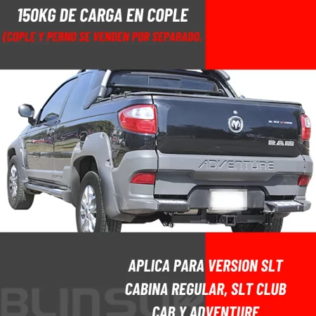 Tiron De Arrastre Dodge Ram 700 2015 - 2020 Bronx Negro - Image 3