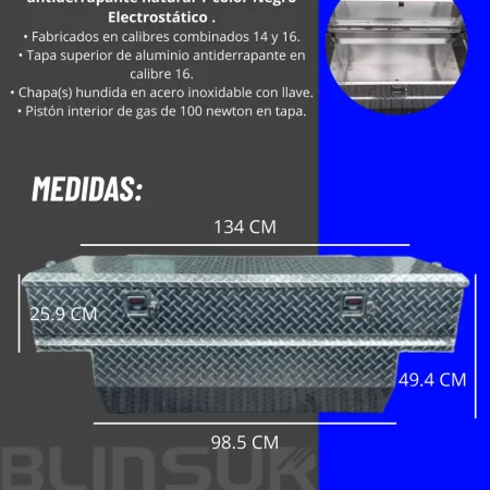 Caja De Herramienta Np300 Frontier 2016 - 2022 + C/resaques - Image 3