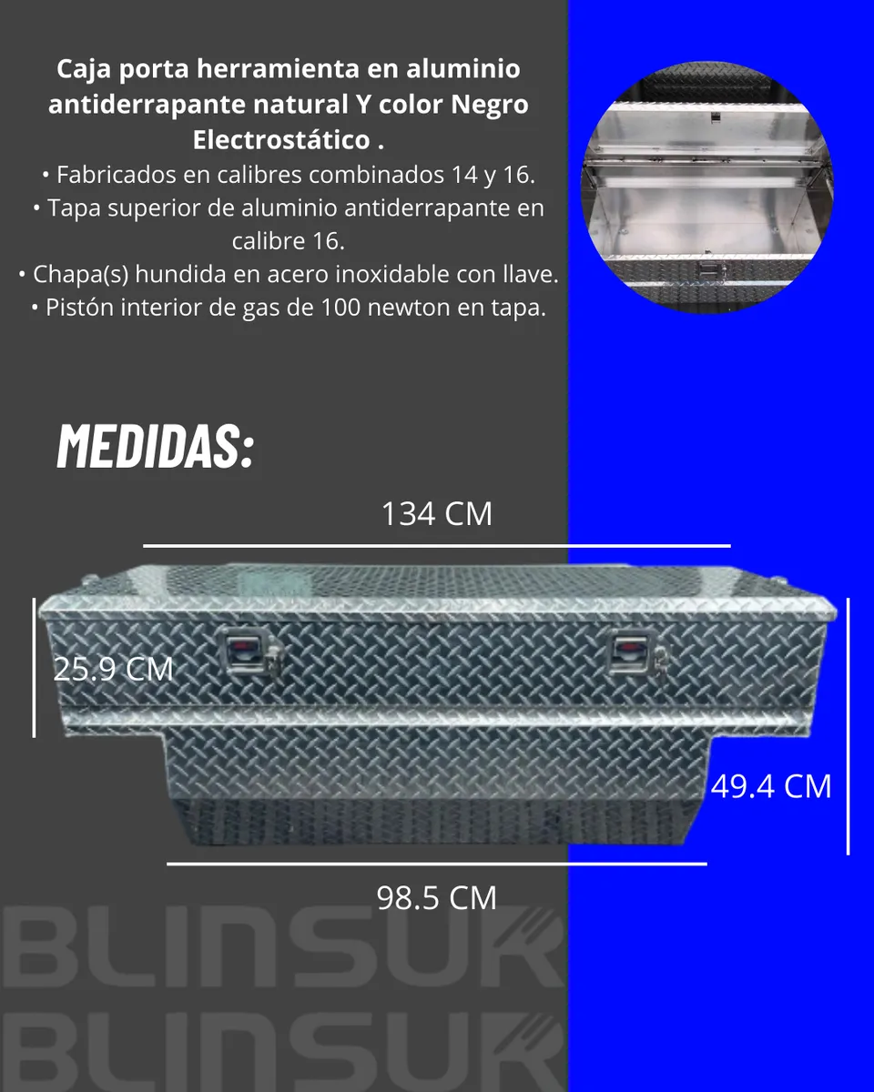 Caja De Herramienta Np300 Frontier 2016 - 2022 + C/resaques - Image 3