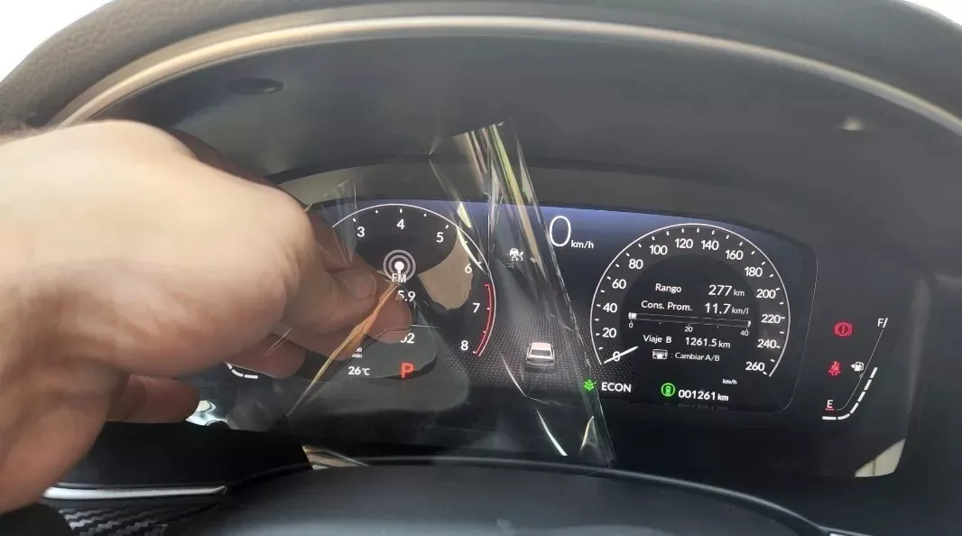 Protector Mica Pantalla Cluster Para Honda Hrv Hr-v 2023 - Image 3