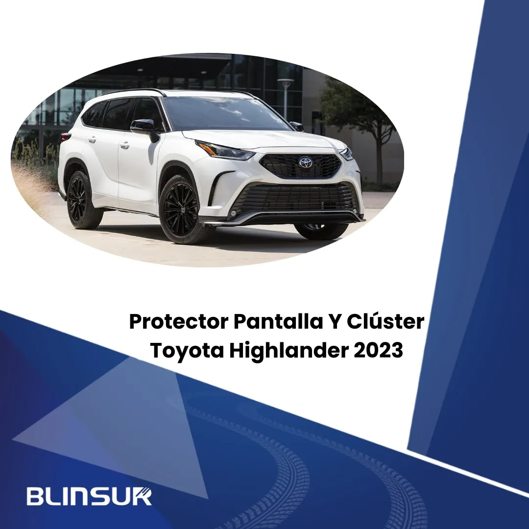 Protector Mica Pantalla Y Cluster Toyota Highlander 2023 - Image 3