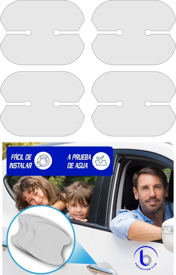 Kit Protección Ppf Para Conchas De Manija Todos Los Autos
