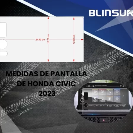 Protector Mica Pantalla Y Tacometro Para Honda Civic 2023 - Image 3