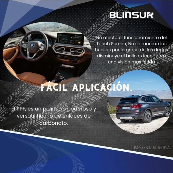 Protector De Pantalla Y Clúster Para Bmw X3 Xdrive 30l