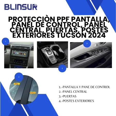 Kit Completo De Proteccion Ppf Para  Tucson 2024 - Image 3