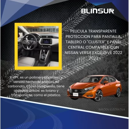 Protector Bl Pantalla,cluster,consola Para Versa Exclusive. - Image 3