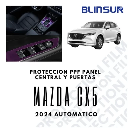 Protección Ppf Panel Central/puertas Mazda Cx5 24 Automático - Image 3