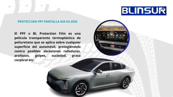 Protección Bl Ppf De Pantalla Para Kia K4 2025