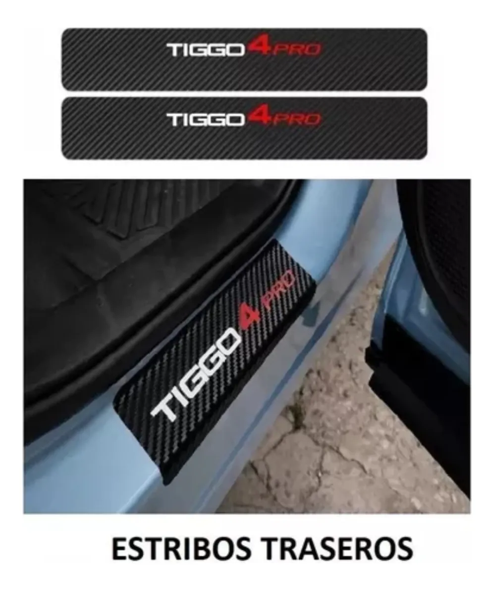 Sticker Protección De Estribos Puertas Chirey Tiggo 4 Pro - Image 3